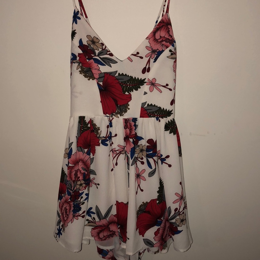 Beautiful floral romper